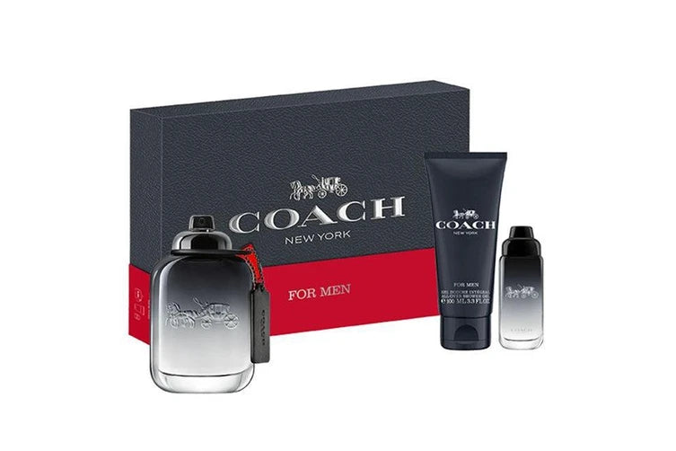 COACH MEN SET (EDT 100ML+S/G 100ML+EDT 15ML)