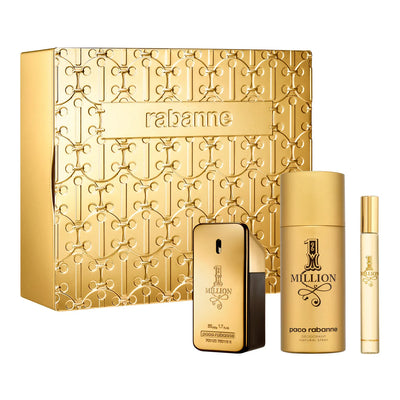 PACO 1 MILLION MEN 3S SET (EDT 100ML+DEO 150ML+10ML SPRAY)