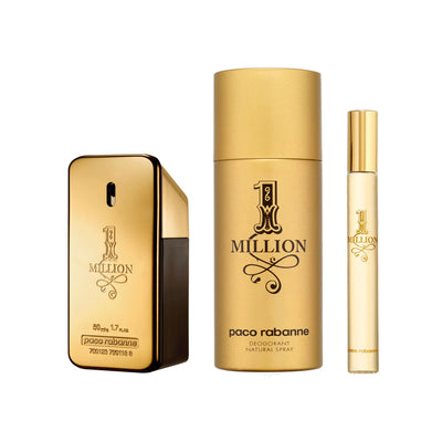 PACO 1 MILLION MEN 3S SET (EDT 100ML+DEO 150ML+10ML SPRAY)