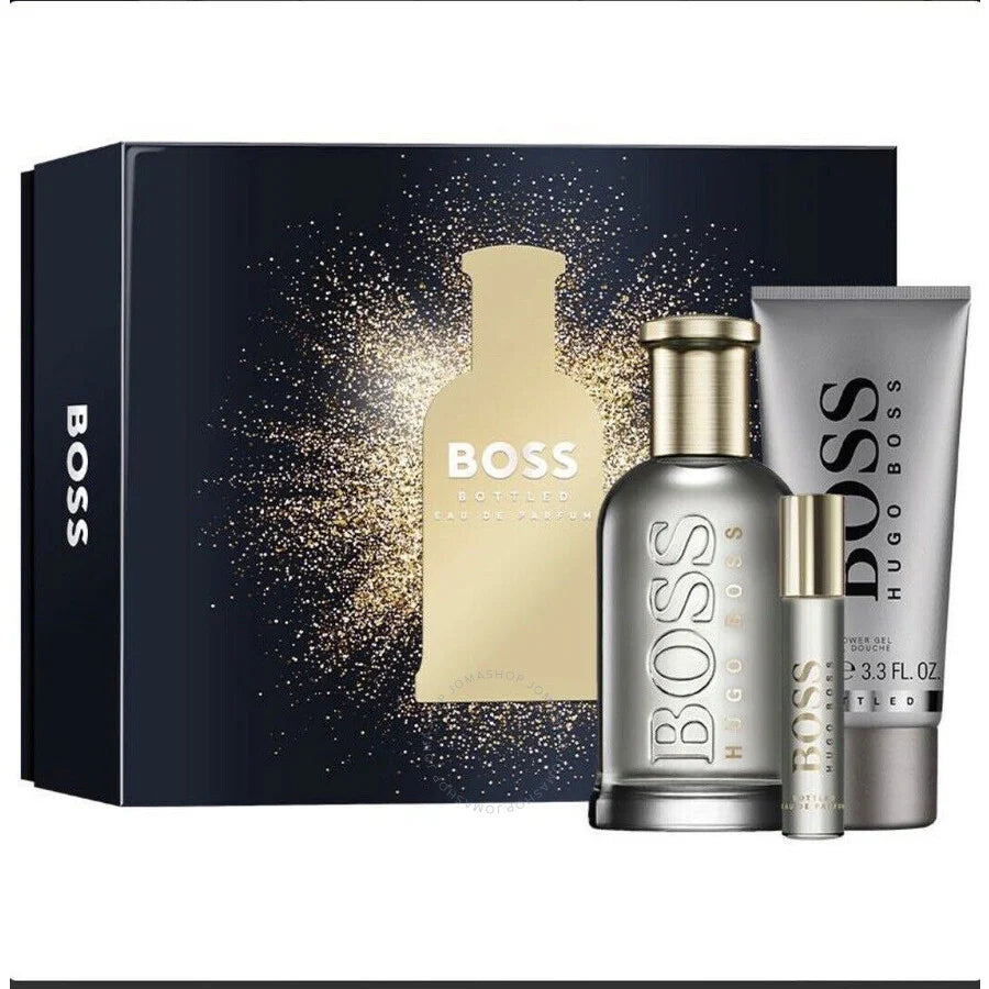 BOSS BOTTLED MEN 3S SET (EDP 100ML+EDP 10ML+SG 100ML)