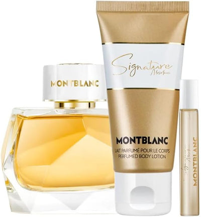 MONT BLANC SIGNATURE ABSOLU 3S SET (EDP 90ML + 100ML B/L+ 7.5ML MINI)