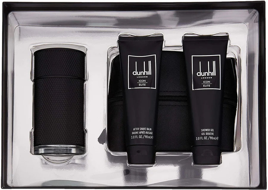 DUNHILL ICON ELITE 100ML+S/GEL+A/SHAVE BALM