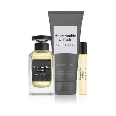 ABERCROMBIE & FITCH AUTHENTIC GIFT SET FOR MEN