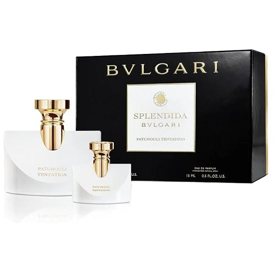 BVLGARI SPLENDIDA PATCHOULI TENTATION WOMEN 2S SET (EDP 100ML+EDP 15ML)