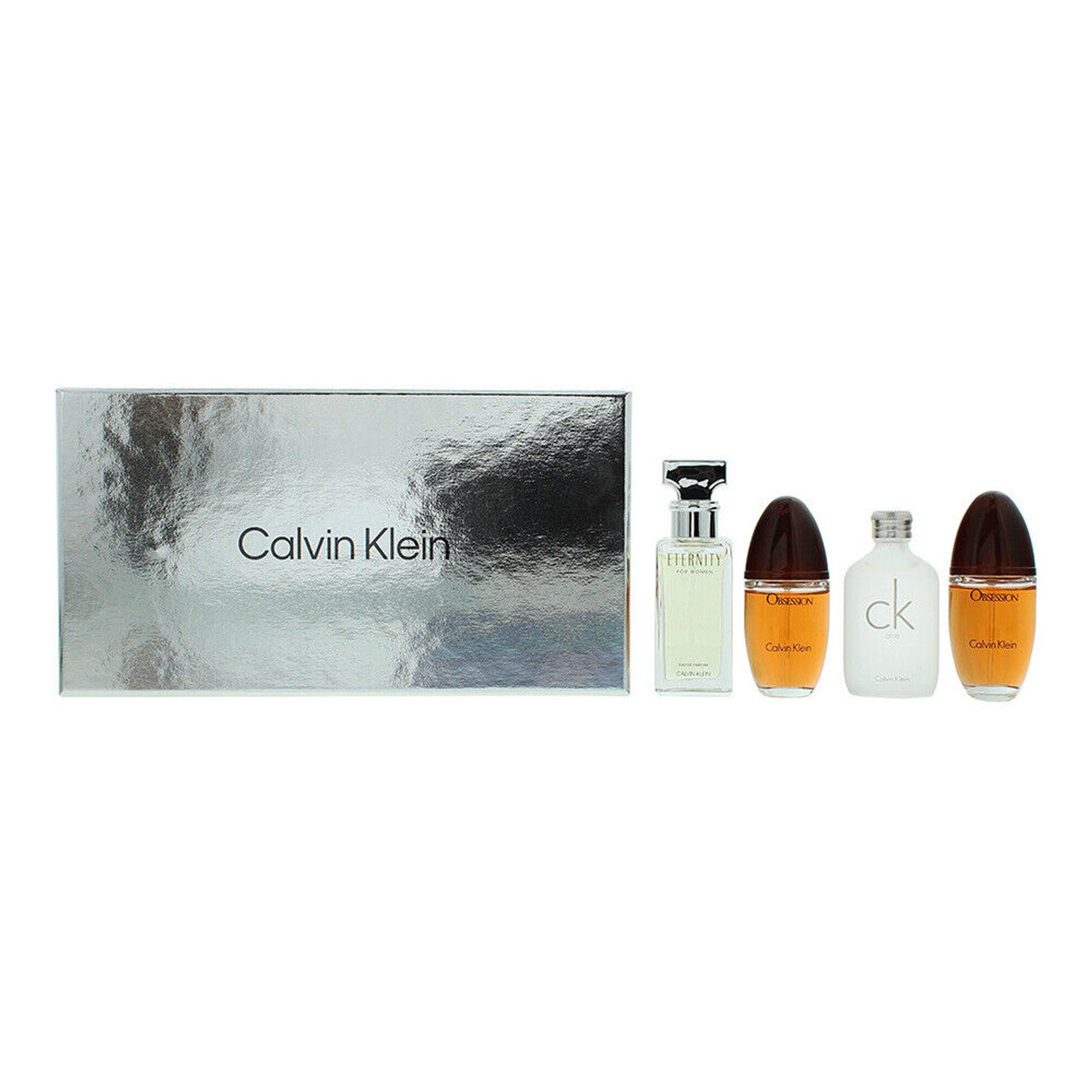CK MEN 4S SET(ETETNITY/OBSESSED/ONE/ESCAPE) MINI