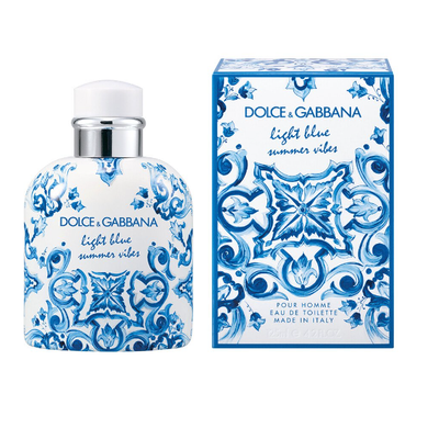 D&G LIGHT BLUE SUMMER VIBES MEN EDT 125ML