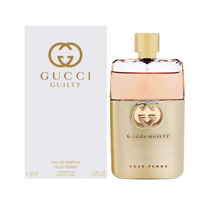 GUCCI GUILTY POUR FEMME EDP 90ML WHITE BOX