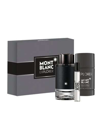 MONT BLANC EXPLORER MEN 100ML+7.5ML+DEO STICK 75GM TRAVEL PACK