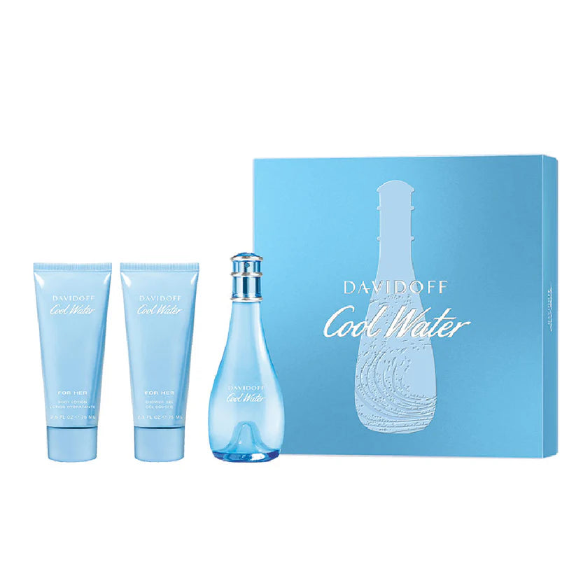 COOL WATER WOMEN 3S SET (50ML + B/L 75ML+15ML MINI)