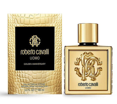 ROBERTO CAVALI UOMO GOLDEN ANNIVERSARY INTENSE MEN  EDP 100ML