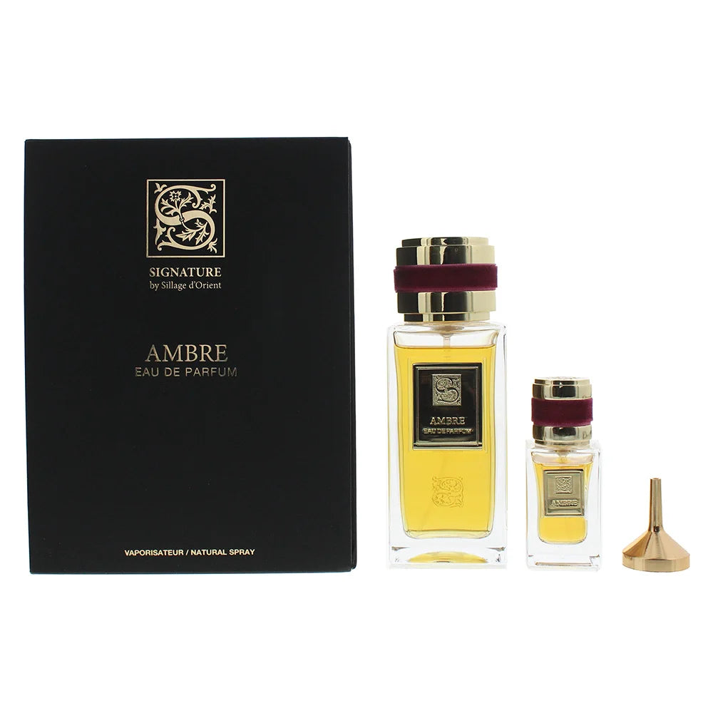 SIGNATURE AMBRE EDP 100ML + 15ML