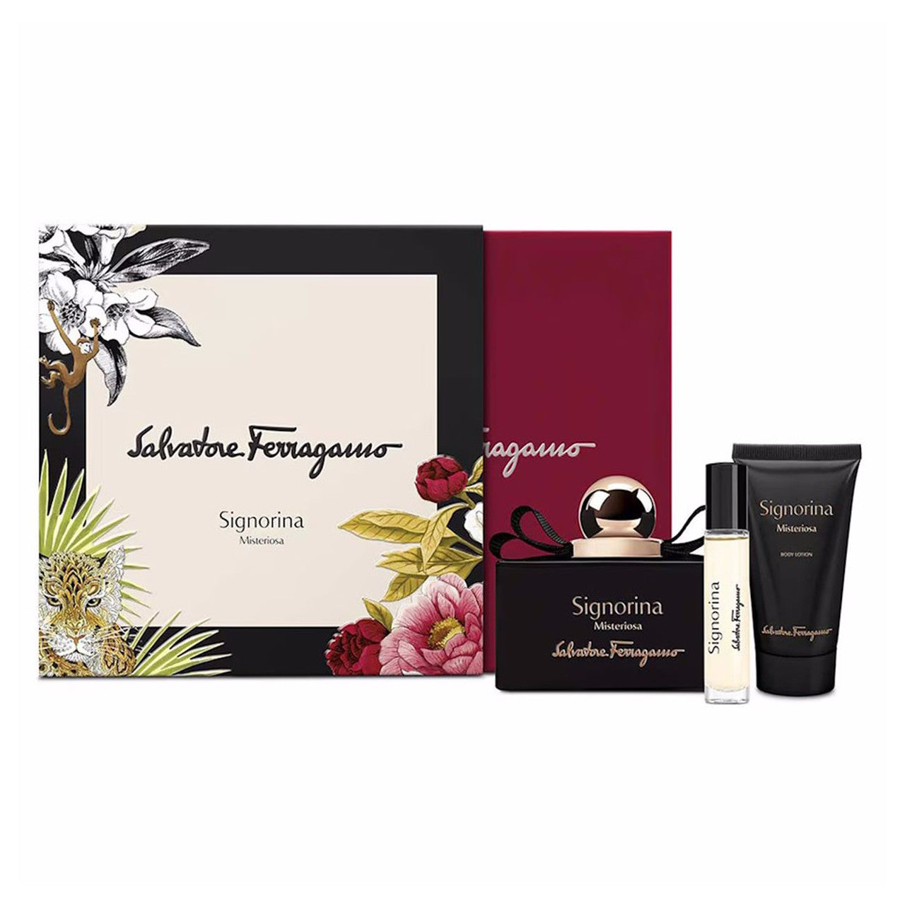 SIGNORINA MISTERIOSA/ GIFT SET 100ML EDP+MINI 5ML+50ML BL