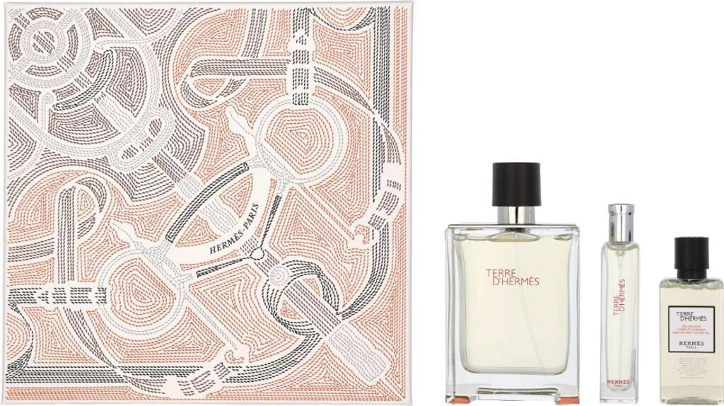 TERRE D HERMES MEN 3S SET (EDT 100ML+EDT 15ML+ASL 40ML)