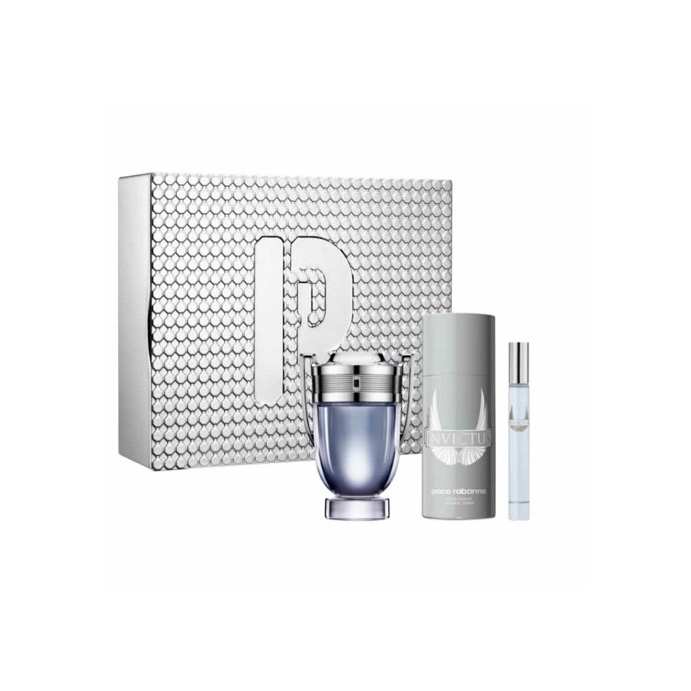 PACO INVICTUS MEN 3S SET (100ML+EDT 10ML+SPRAY 150ML)