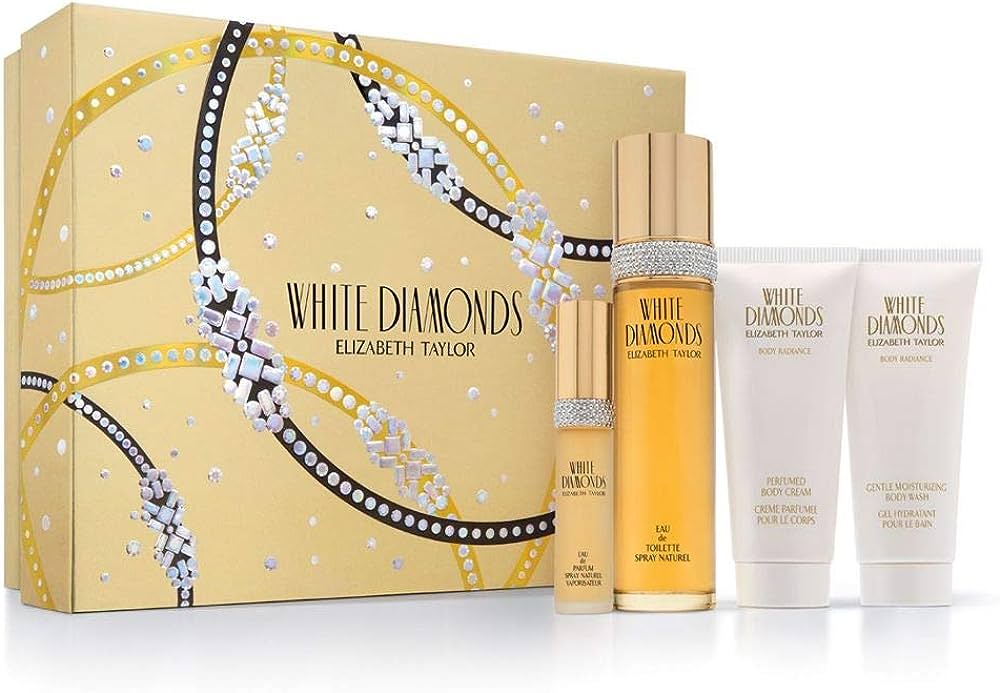WHITE DIAMONDS EDT SP 100ML+100ML BODY LOTION+100ML BODY WASH